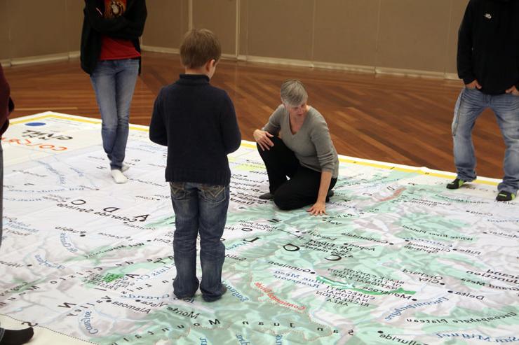 giant map